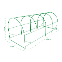 Garden King Zahradný fóliovník Atrium 450 x 200 x 200 cm PM-1310