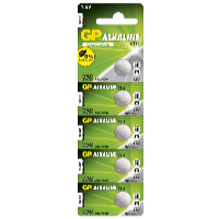 GP Batteries Alkalická gombíková batéria GP LR44 A76F 5 ks
