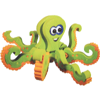 Kids World 3D penové puzzle Morský svet 235 ks