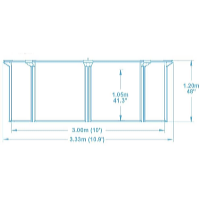 Bestway Bazén Hydrium 3 x 1,2 m set vrátane príslušenstva