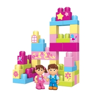 Kids World Logická stavebnica LOGIS pre dievčatá 42 ks