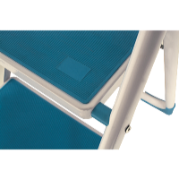 Profi Tools Schodíky do domácnosti PROFI 2x1 priečky, modré JZ919-2B