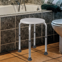 HomeLife Kúpeľňová stolička výškovo nastaviteľná