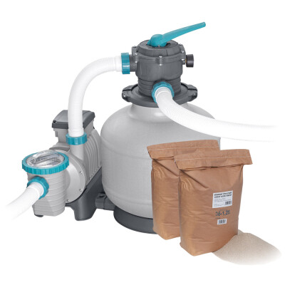 Bestway Piesková filtrácia ULTRA s filtračným pieskom 2 x 25 kg