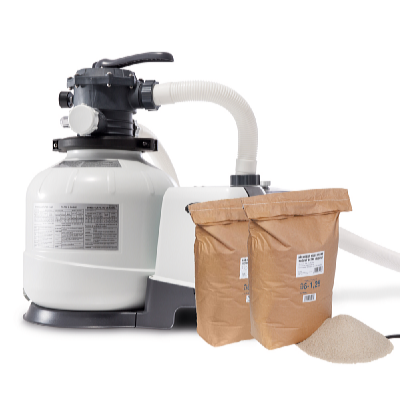 Intex Piesková filtrácia KRYSTAL CLEAR 8000 l/hod s filtračním pískem 2x 25 kg