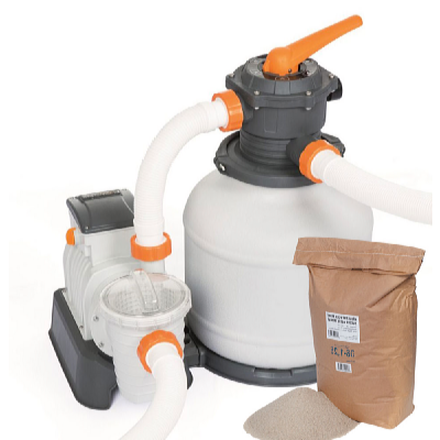 Bestway Piesková filtrácia EXPERT EVO s filtračným pieskom 25 kg