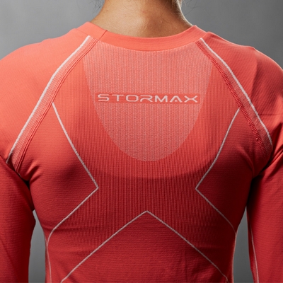 Stormax Dámske funkčné tričko dlhý rukáv M losos