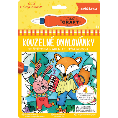 Concorde Kúzelné maľovanky - zvieratká