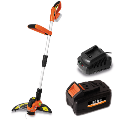 Profi Tools AKU strunová kosačka N0D-KT01-18 + AKU batéria 20V 4Ah + rýchlonabíjačka