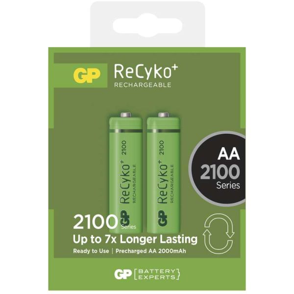 GP Batteries Nabíjecie batérie GP NiMH ReCyko+ AA 2 ks