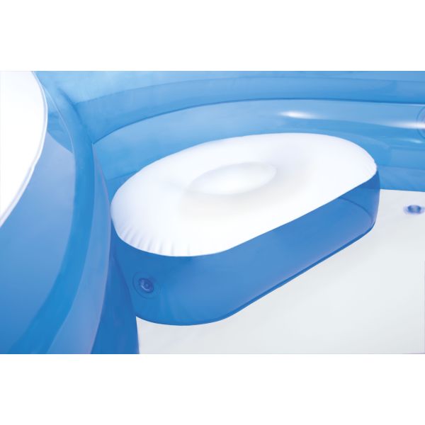 Intex Nafukovací bazén s operadlami 229 x 229 x 66 cm