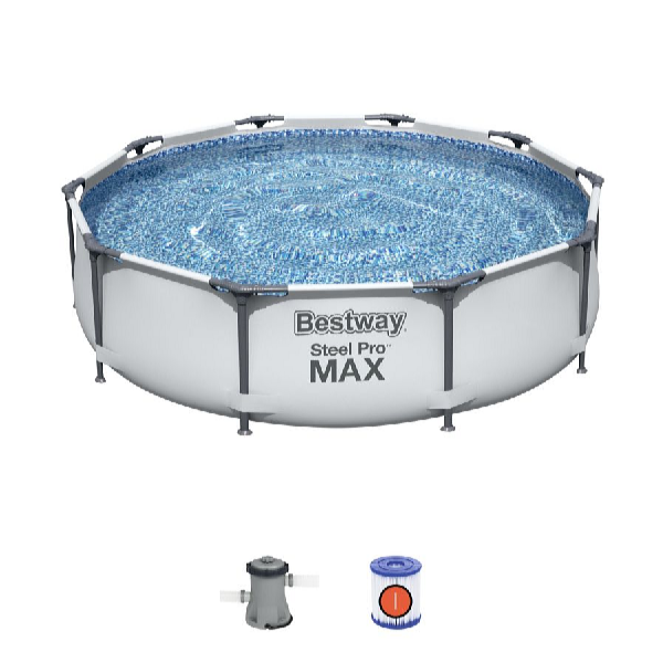 Bestway Bazén Steel Pro Max 3,05 x 0,76 m s kartušovou filtráciou