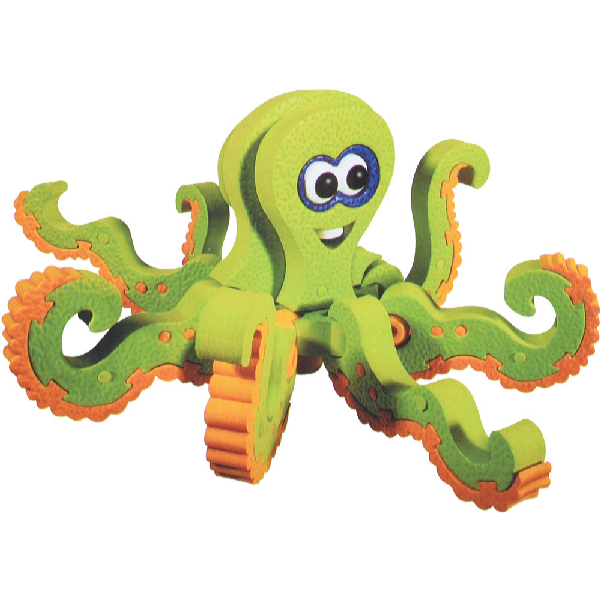 Kids World 3D penové puzzle Morský svet 235 ks