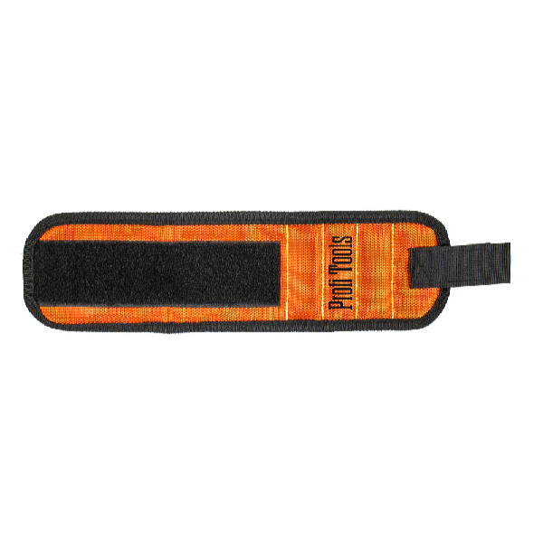 Profi Tools Magnetický náramok pre kutilov, 32 x 9 cm, oranžový