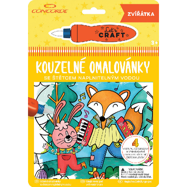 Concorde Kúzelné maľovanky - zvieratká