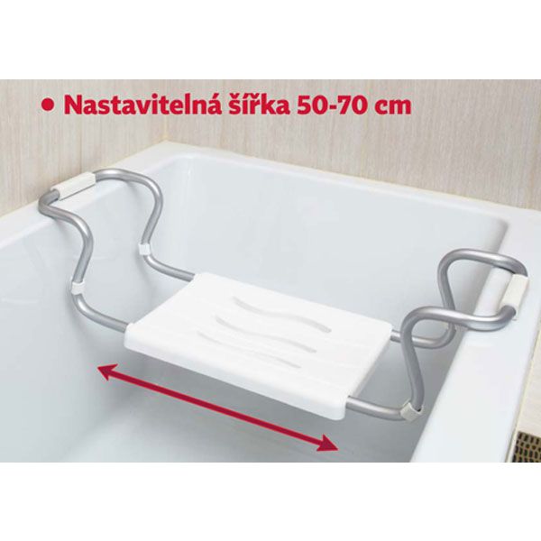 HomeLife Sedačka do vane nastaviteľné KV01