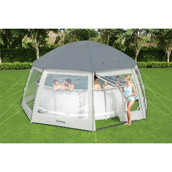 Bestway Zastrešenie bazénu POOL DOME 6 x 6 x 2,95 m