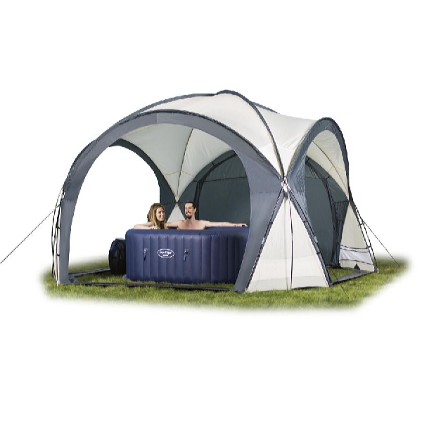 Bestway Zastrešenie vírivého bazénu SPA DOME 3,9 x 3,9 x 2,55 m